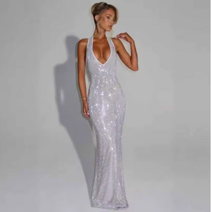 Halter Pullover Dress Women