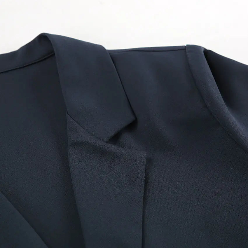 Simple Women's Long Sleeve Suit Set