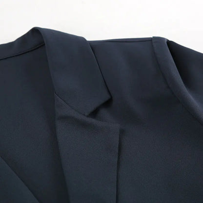 Simple Women's Long Sleeve Suit Set